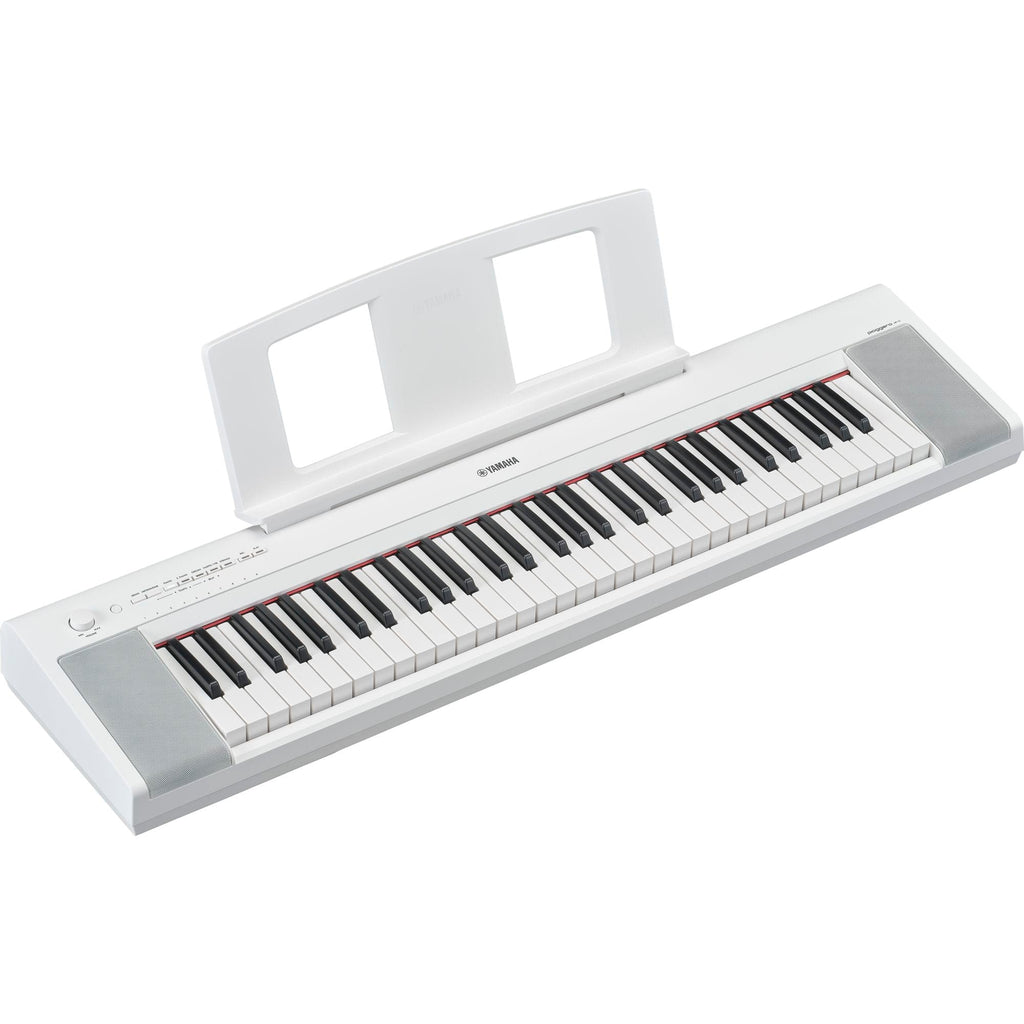 Yamaha Piaggero NP15 Smart Portable Piano; White