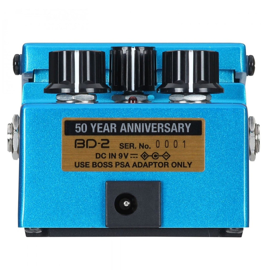 Boss BD-2-B50A 50th Anniversary Blues Driver Pedal | Bonners Music