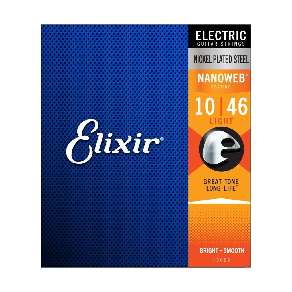 Elixir Nanoweb 10 46 Electric Guitar Strings