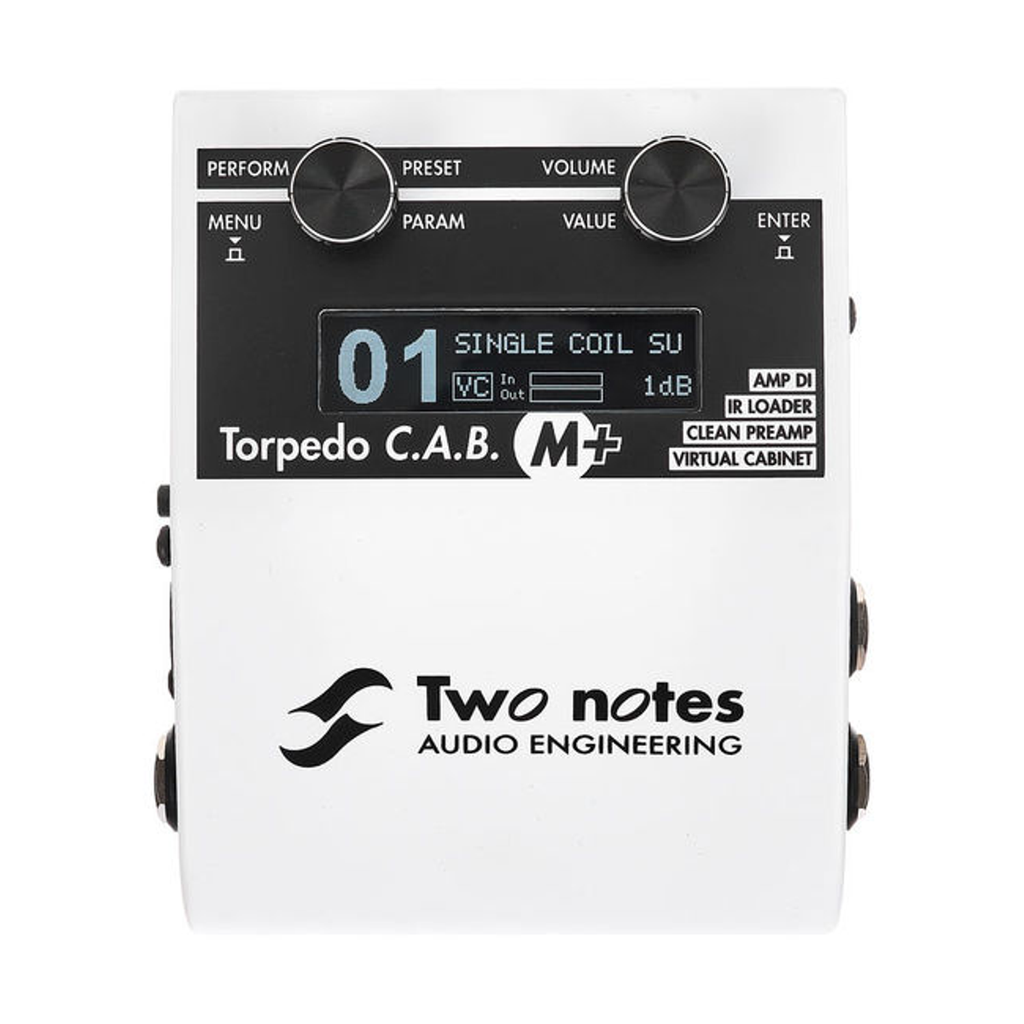 Two Notes Torpedo C.A.B. M+ Amp Simulator Guitar Pedal