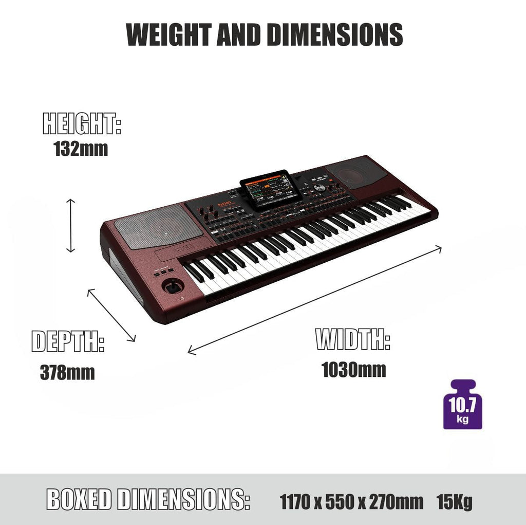 Korg shop pa1000 weight