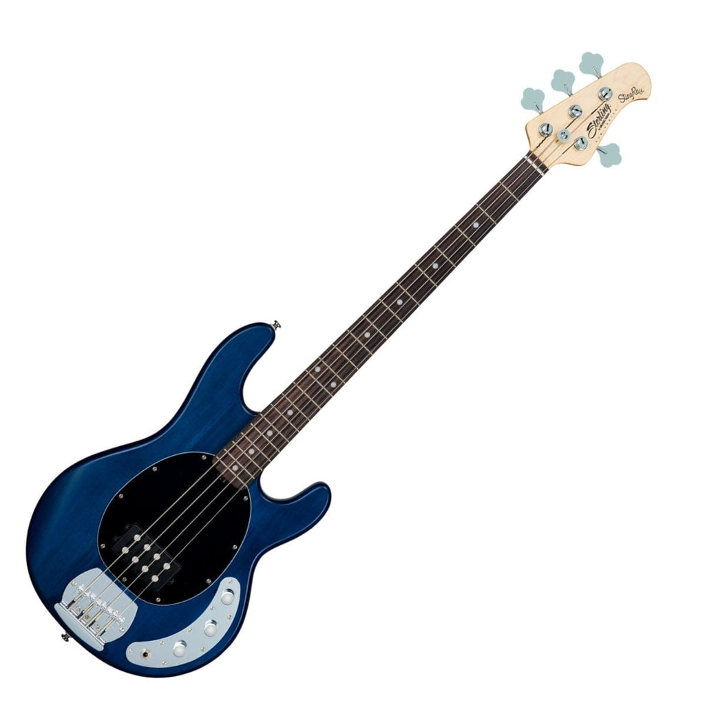 Sterling By Music Man Stingray RAY4 Trans Blue Satin Bass