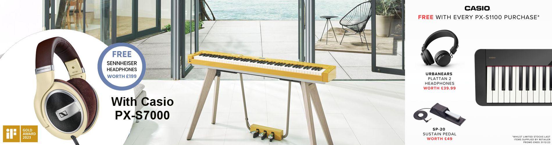 Casio PX-S Series Digital Pianos