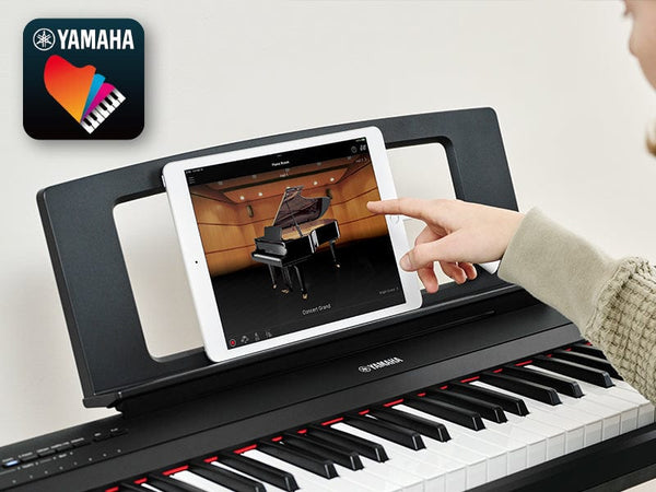 Yamaha Piaggero NP35 Smart Portable Piano; Black | Bonners Music