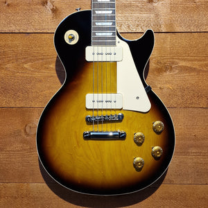 Gibson Les Paul Standard 50s P-90 Plain Top; Tobacco Burst