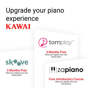 Kawai CA701 with Piano Stool & Kawai SH9 Headphones; Rosewood