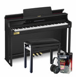 Casio AP750 Digital Piano Value Package; Black with FREE Sennheiser HD-560S Headphones