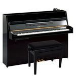 Yamaha B1 SC3 Silent Upright Piano; Polished Ebony | ADDITIONAL £350 DISCOUNT OFFER