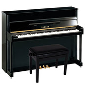 Yamaha B2 Upright Piano; Polished Ebony | ADDITIONAL £400 DISCOUNT OFFER