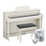 Yamaha CLP835WB White Birch Branded Accessories Package