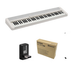 Casio CT-S1 76 Key White Piano Bundle with WU-BT10 Bluetooth Adaptor