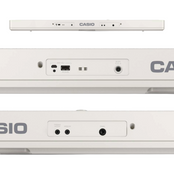 Casio CT-S1 76 Key White Portable Piano Value Package with FREE WU-BT10 Bluetooth Adaptor