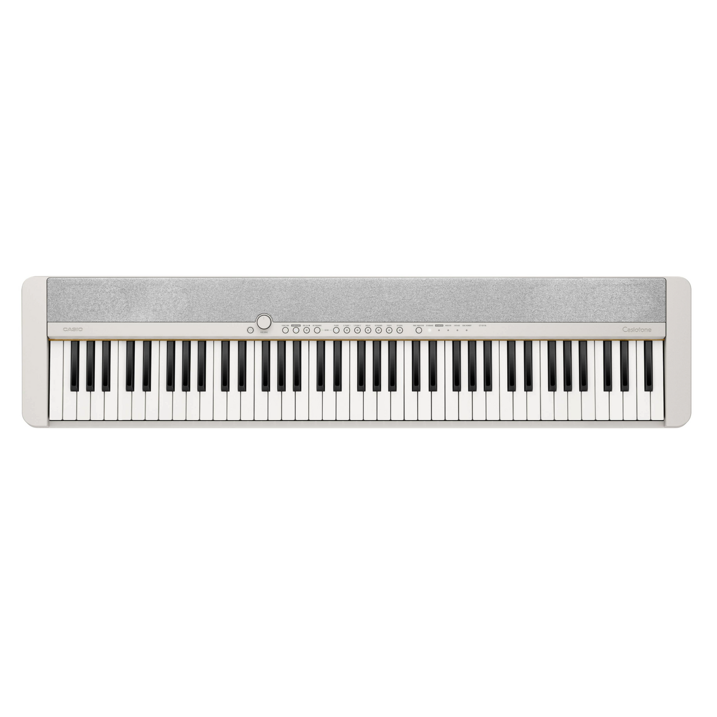 Casio CT-S1 76 Key Portable Piano Keyboard; White with FREE WU-BT10 Bluetooth Adaptor