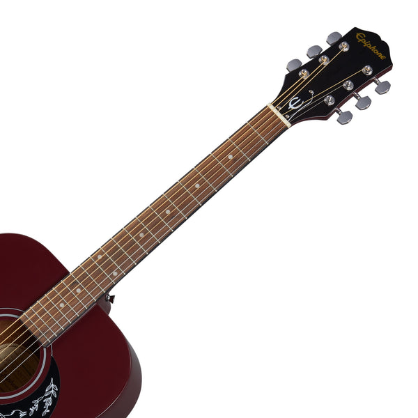 Epiphone Starling Square Shoulder Wine Red Acoustic Guitar Pack