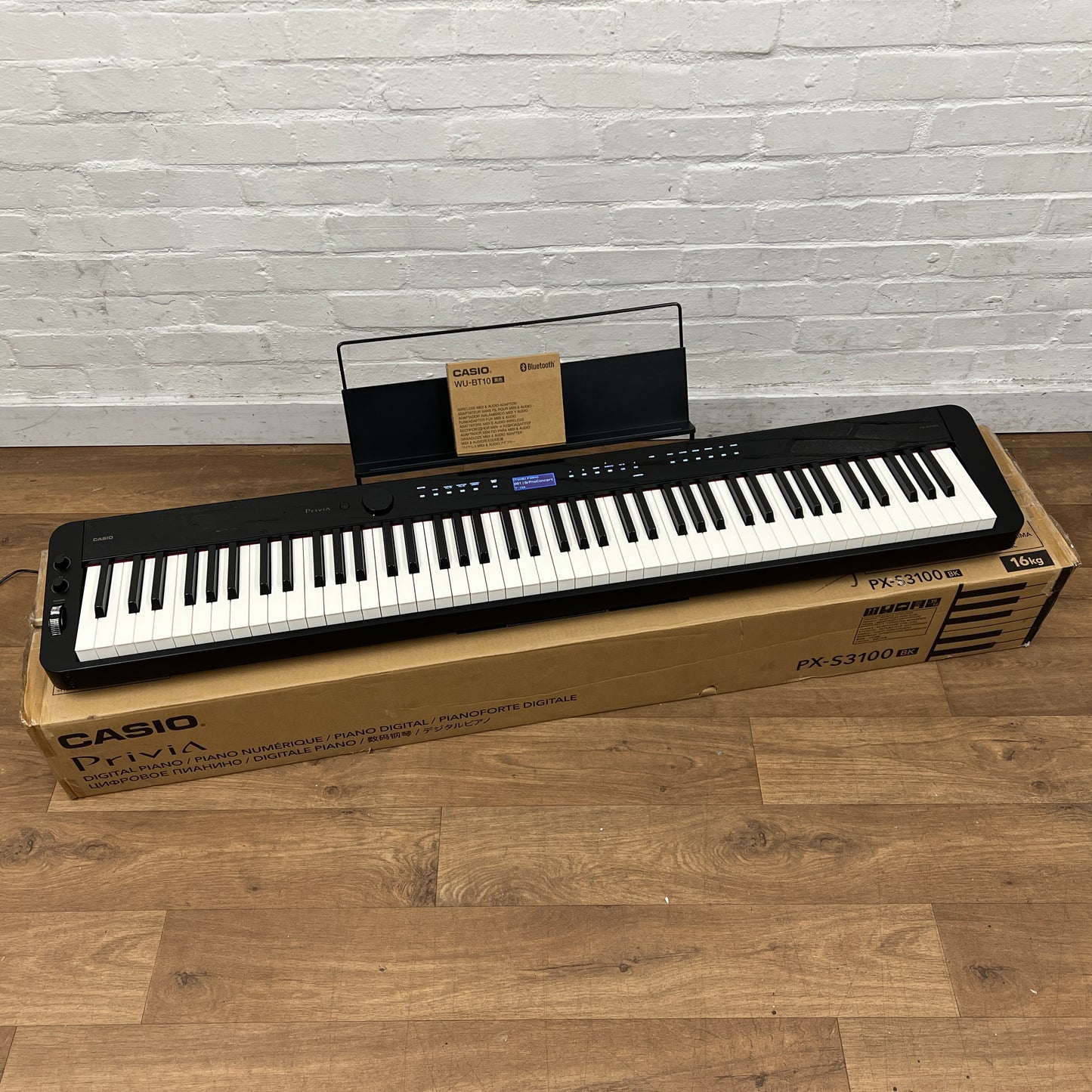 Casio PX-S3100 Portable Digital Piano; Serial No: 951ADC538000876BBE | Second Hand