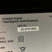 Yamaha AvantGrand N1x Hybrid Piano: Ex Display: Serial No: BCZP01002 | Ex Display Model