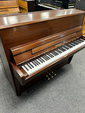 Welmar 112 Upright Piano; Satin Walnut: Serial No: 109246 | Second Hand