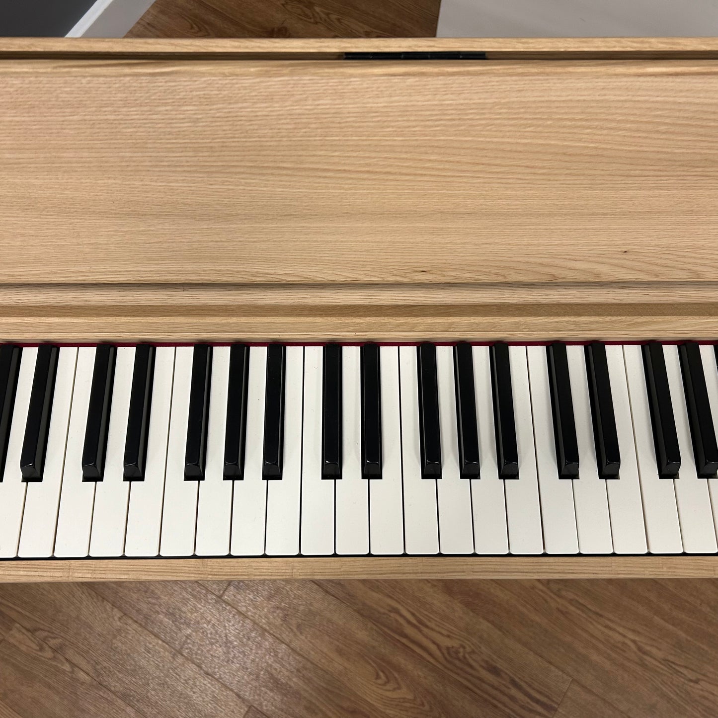 Roland Kiyola KF10 Artisan Digital Piano; Solid Wood Cabinet; Oak with Matching Stool: Serial No: Z6Q7692 | Ex Demo Model