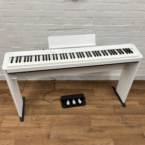 Second Hand Casio PX-S1100 Portable Piano With Stand and Sustain Pedal; White: Serial No: 950BDC518000740AAB