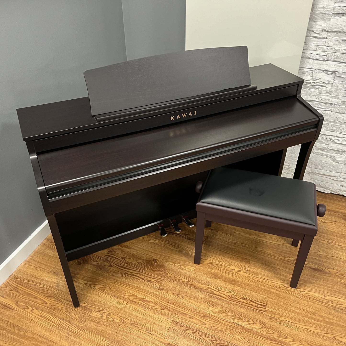 Second Hand Kawai CA49R Digital Piano; Rosewood: Serial No: G490672