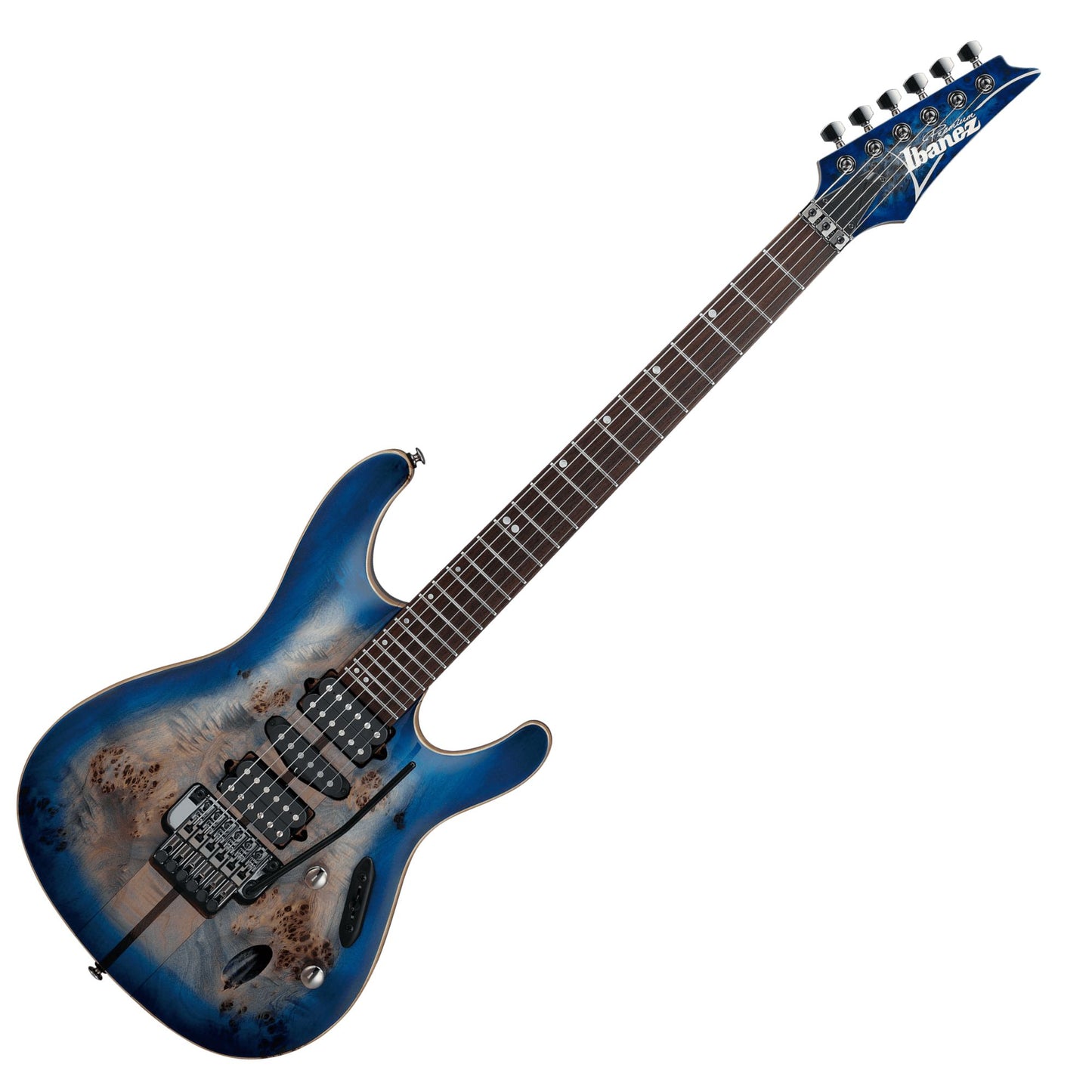 Ibanez S1070PBZ-CLB Electric Guitar; Celurean Blue Burst