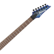 Ibanez S770-CZM Electric Guitar; Cosmic Blue Frozen Matte