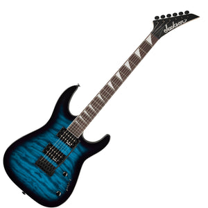 Jackson JS Series JS20 DKQ 2PT Electric Guitar; Transparent Blue Burst