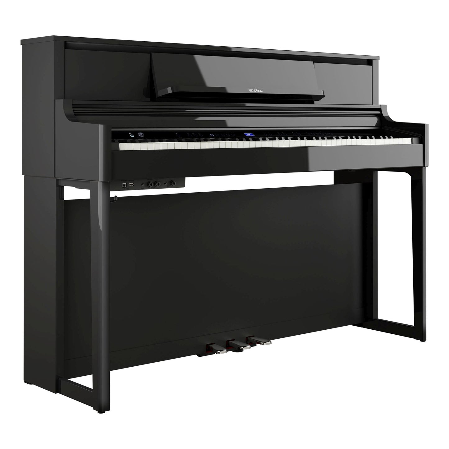 Roland LX5 Digital Piano Concert Package; Polished Ebony