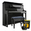 Roland LX9 Digital Piano Premium Package; Polished Ebony