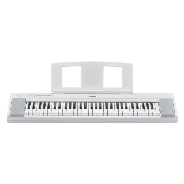 Yamaha Piaggero NP15 Smart Portable Piano; White | Bonners Music