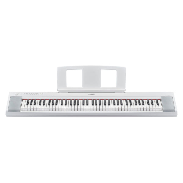 Yamaha Piaggero NP35 Smart Portable Piano; White | Bonners Music