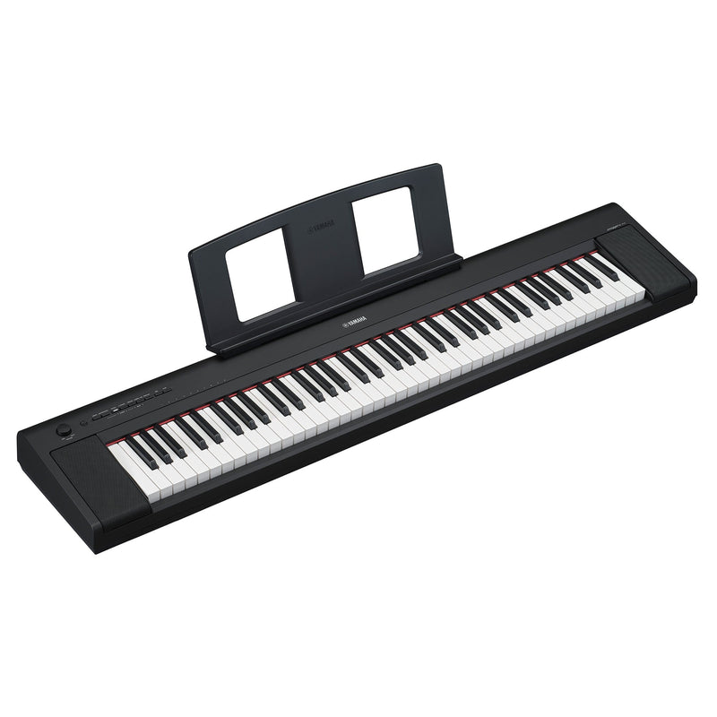 Yamaha Piaggero NP35 Smart Portable Piano; Black | Bonners Music