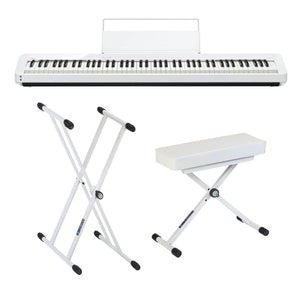 Casio keyboard with stand and bench hotsell