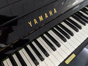 Yamaha Certified Reconditioned U3 Upright Piano; Polished Ebony: Serial No: H2197452