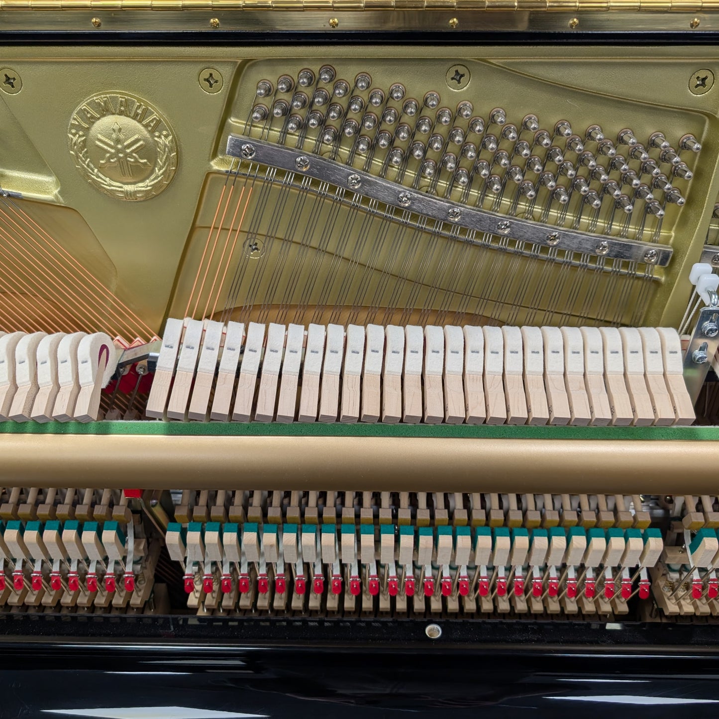 Yamaha P121G Silent Upright Piano in Polished Ebony; Serial No: E339606 | Second Hand