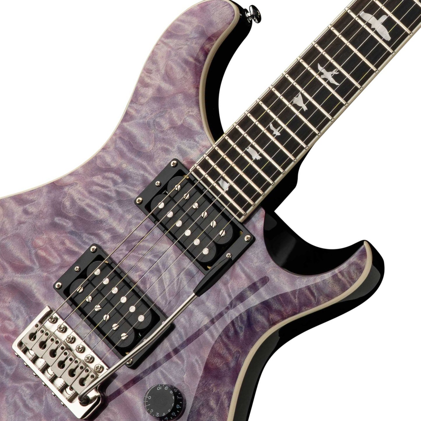 PRS SE Custom 24 Electric Guitar; Violet Quilt