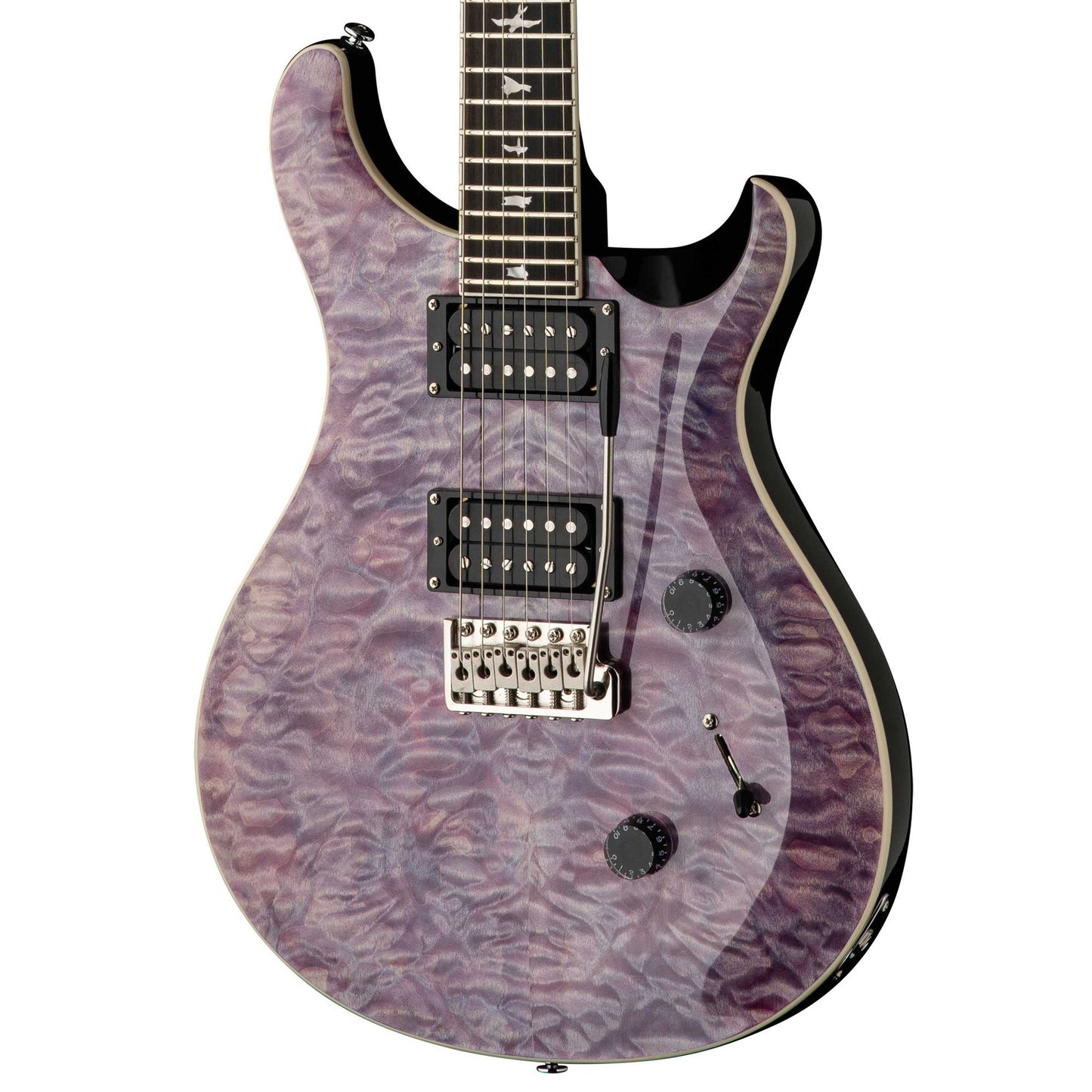 PRS SE Custom 24 Electric Guitar; Violet Quilt