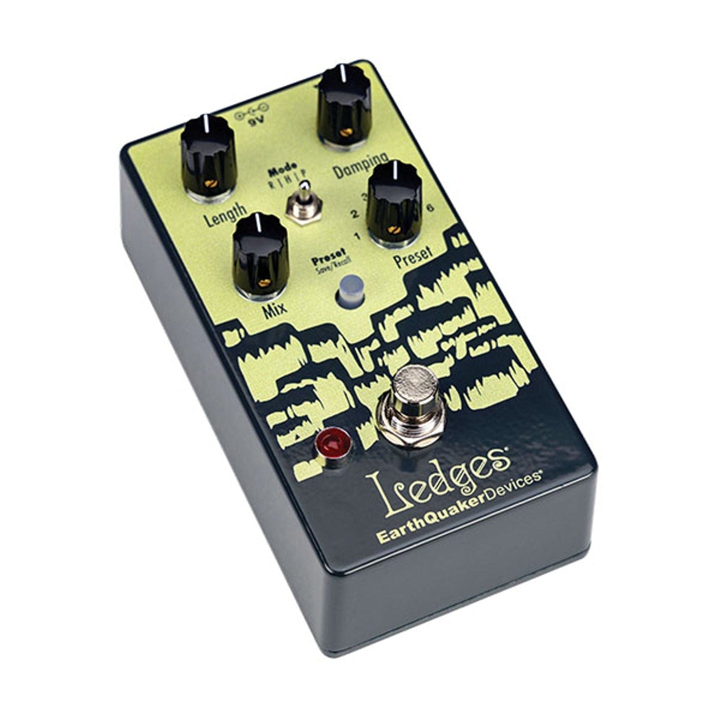 Earthquaker Devices Ledges Tri-Dimensional Reverberation Machine Effects Pedal