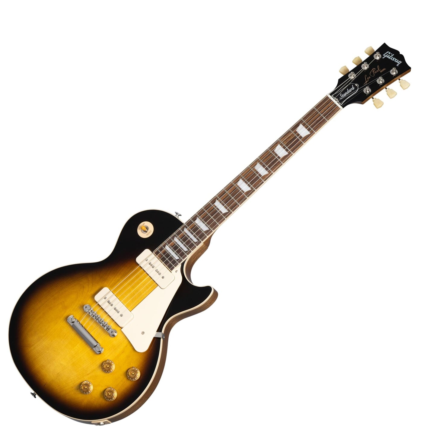 Gibson Les Paul Standard 50s P-90 Plain Top; Tobacco Burst