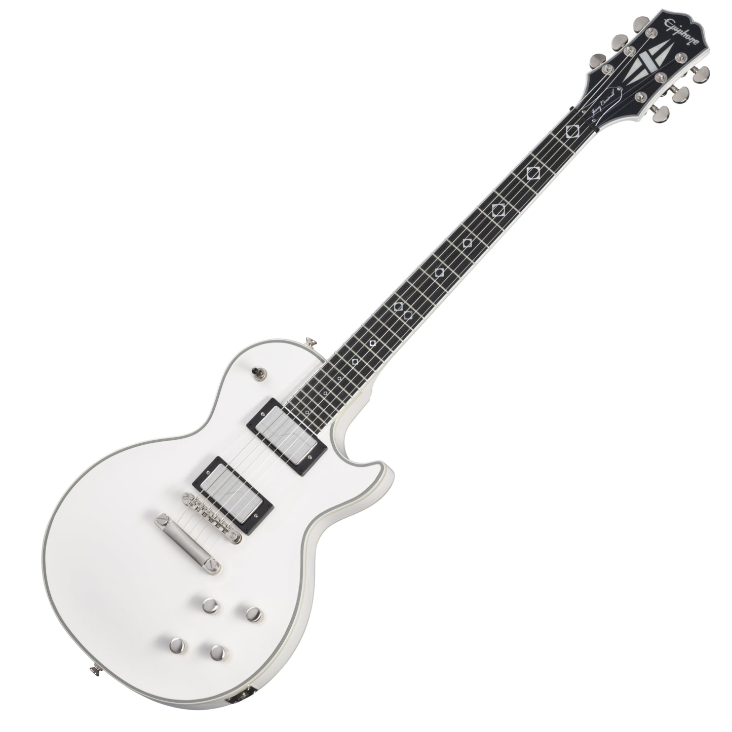 Epiphone Jerry Cantrell Les Paul Custom Prophecy; Bone White