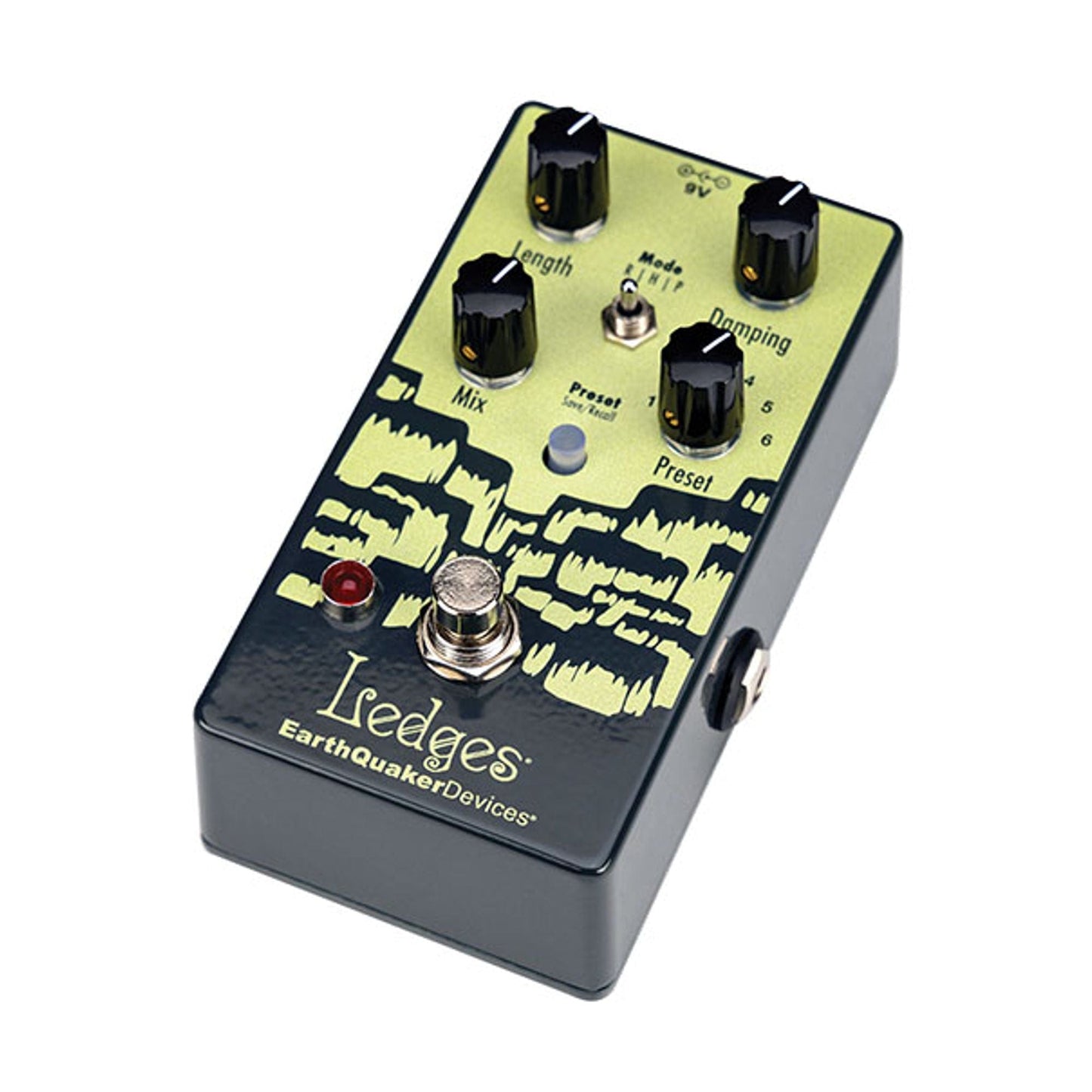 Earthquaker Devices Ledges Tri-Dimensional Reverberation Machine Effects Pedal