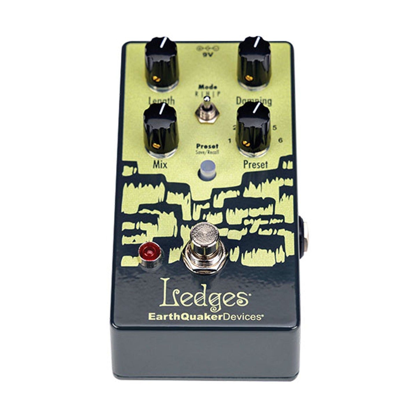 Earthquaker Devices Ledges Tri-Dimensional Reverberation Machine Effects Pedal