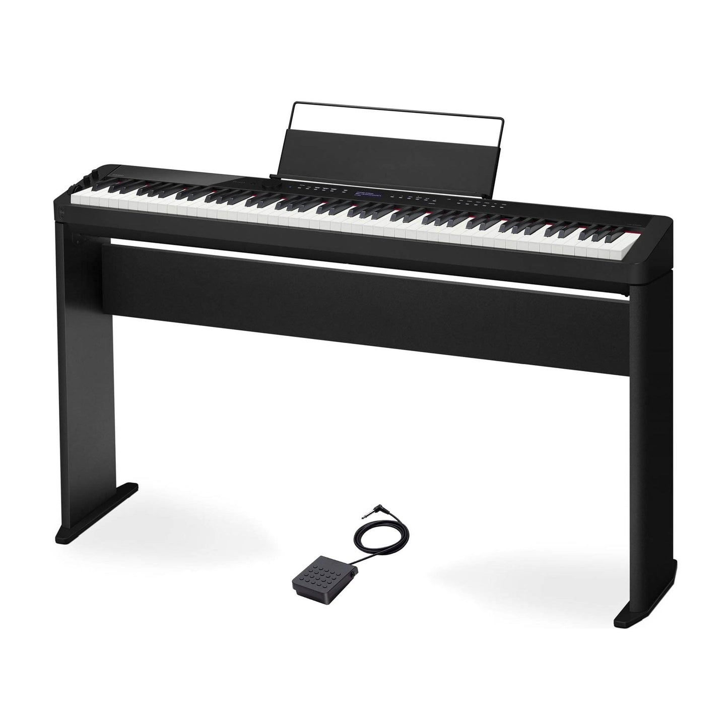 Casio PX-S3100 Bundle With CS68P Wooden Stand; Black