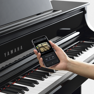 Yamaha CLP875WB Clavinova Digital Piano; White Birch
