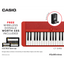 Casio CT-S1 Digital Piano; Red Value Package With Red Stand with FREE WU-BT10 Bluetooth Adaptor