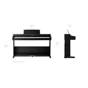 Kawai KDP75 Digital Piano Value Package; Black