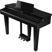 Roland GP3 Digital Compact Grand Piano; Polished Ebony