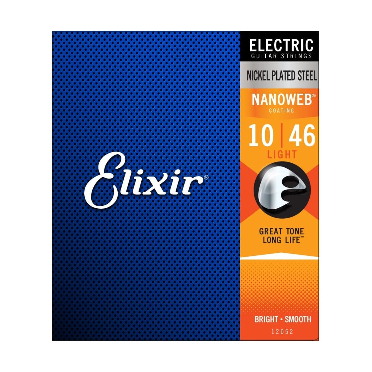 Elixir Nanoweb 10 46 Electric Guitar Strings Bonners Music