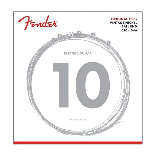 Fender 150R 10 46 Pure Nickel all End Guitar Strings Bonners Music