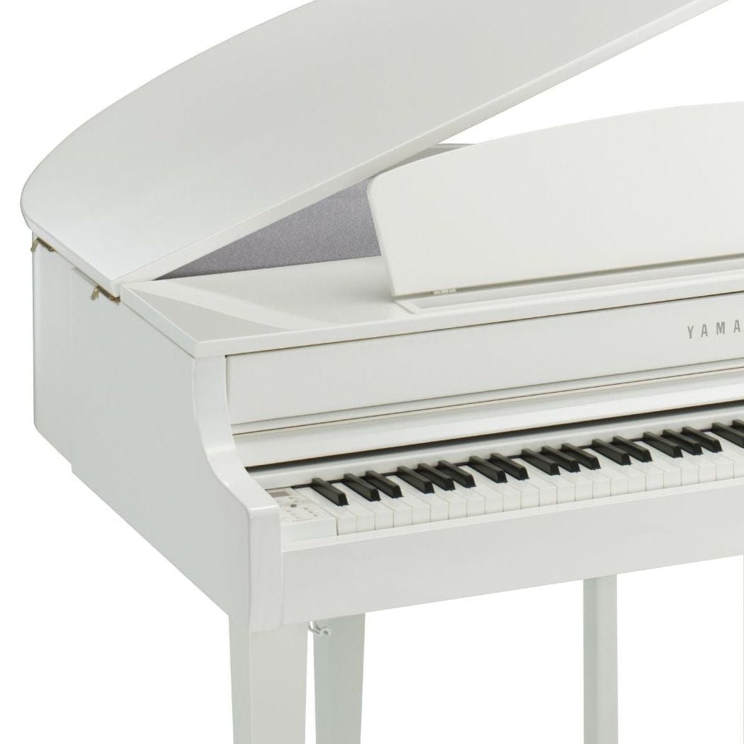 Yamaha CLP765GP Polished White Digital Piano Value Package